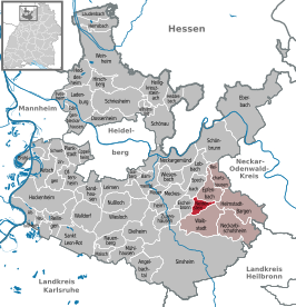 Kaart van Neidenstein