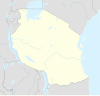 Mappa di localizzazione: Tanzania