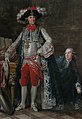 Een portret van de keurvorst van Beieren in de kleding van de Huisridderorde van de Heilige Georg