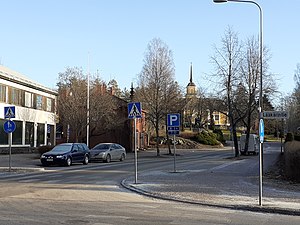 Le centre de Nurmijärvi.