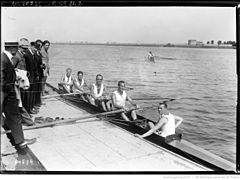 The Grasshopper Club Zürich team won the coxed four