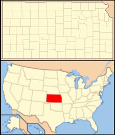 Larned is located in Kansas