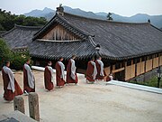 韩国海印寺比丘