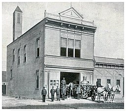 Station No. 1 in 1900