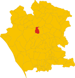 Lokasi Riardo di Provinsi Caserta