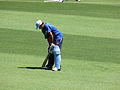 Rohit Sharma warming up before the 4th ODI between Australia and India on 10 Feb 2008 at the MCG