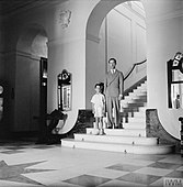 Faisal II with his uncle, Regent Abd al-ilah