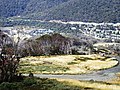 Thredbo dende los Alpes Australianos.