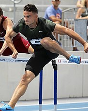 Um vier Hundertstelsekunden geschlagen belegte Devon Allen den vierten Rang