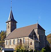 L'église de Servance.