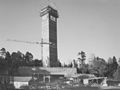 The Kaknäs Tower during construction, 1966.