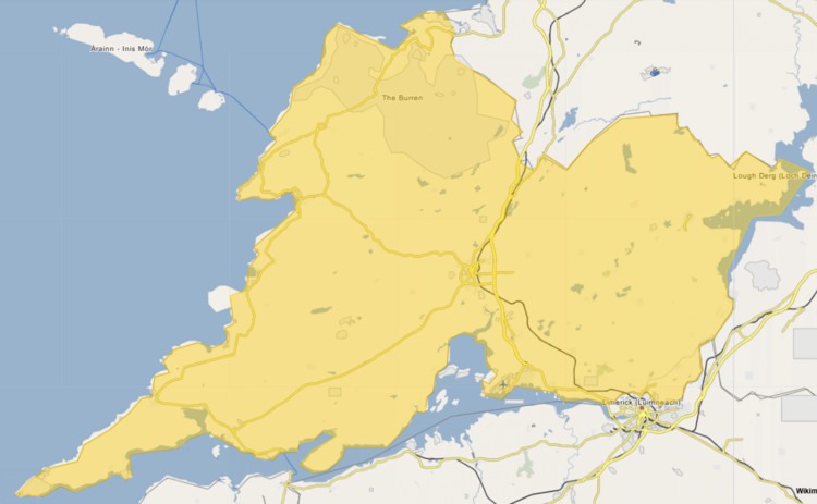 List of monastic houses in Ireland is located in County Clare