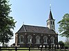 Kerk van Offingawier. Kerktoren, kerkhof