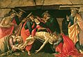 Compianto sul Cristo morto con i santi Girolamo, Paolo e Pietro (~ 1495)