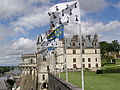 Fachada de outro ângulo do castelo