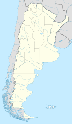Ceres på en karta över Argentina