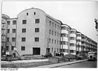 Prenzlauer Promenade Ecke Kissingenstraße, Neubauten 1952