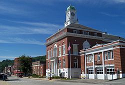 Congress Street in downtown Rumford