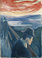 Edvard Munch, Fortvivlelse, 1892, Thielska galleriet