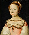 Françoise de Longwy, esposa do Almirante Philippe Chabot e Jacques de Péruse, Senhor do Escars, 1536.