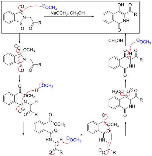 Gabriel–Colman rearrangement mechanism