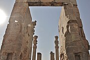 Die lamassu in Persepolis.