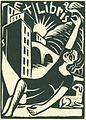 Georg Schrimpf, Exlibris; Probedruck