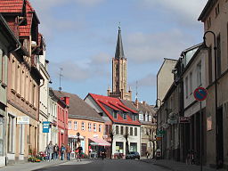 Brandenburger Strasse i Fürstenberg.