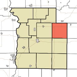 Location in Parke County