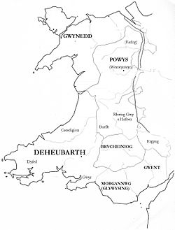 Location of Rouantelezh Seisyllwg