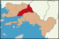 Lega okrožja Menteşe v provinci Muğla.