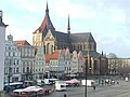 Blick auf den Neuer Markt, Rostock