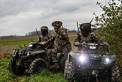 Section robotique et renseignement de l'infanterie - Novembre 2023