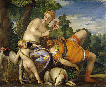 Venus y Adonis, de Veronés.