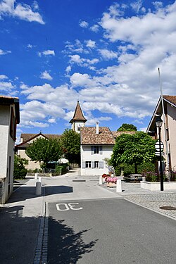 Aire-la-Villen keskus vuonna 2018.