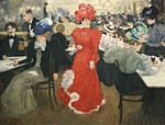 Café d´Harcourt in Paris, 1897, Städel Museum, Frankfurt am Main.