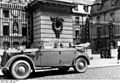 L'armée allemande devant le palais en mai 1940.