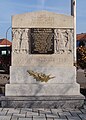 Monument des soldats tombés dans la bataille du Warndt.