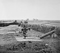 "Quaker guns" (logs used as ruses to imitate cannons) in former Confederate fortifications at Manassas Junction Centreville, VA