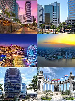 Een collage van Guayaquil