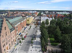 Pohled na třídu Storgatan