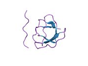 1prm: TWO BINDING ORIENTATIONS FOR PEPTIDES TO SRC SH3 DOMAIN: DEVELOPMENT OF A GENERAL MODEL FOR SH3-LIGAND INTERACTIONS