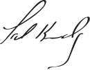 Firma di Ted Kennedy