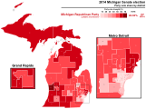 Support for Republican Party candidates by district