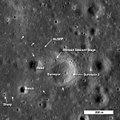 Landingsplaats van Apollo 12 herkend door LRO