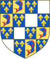 Von 1524 bis 1547 Wappen der beiden letzten bretonischen Herzöge, Franz und Heinrich, Söhne von Franz I. und Anne.