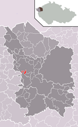 Březová – Mappa