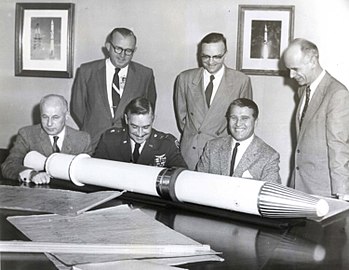 Von Braun első nagy sikere, az Explorer–1 felbocsátása 1958. január 31-én