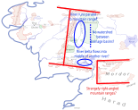 Geomorphology of Middle-earth