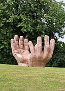 "Giant Hands" by Malcolm Robertson